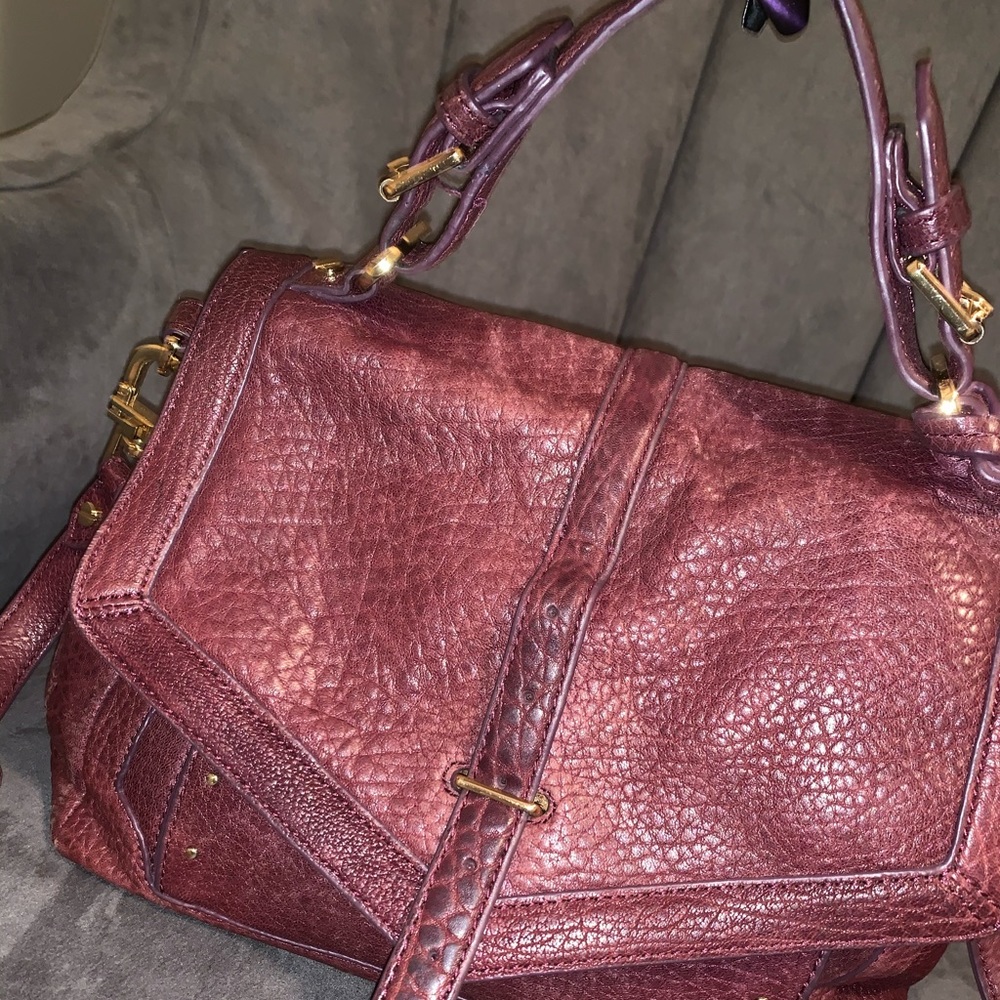 Authentic Tory Burch Burgundy Satchel